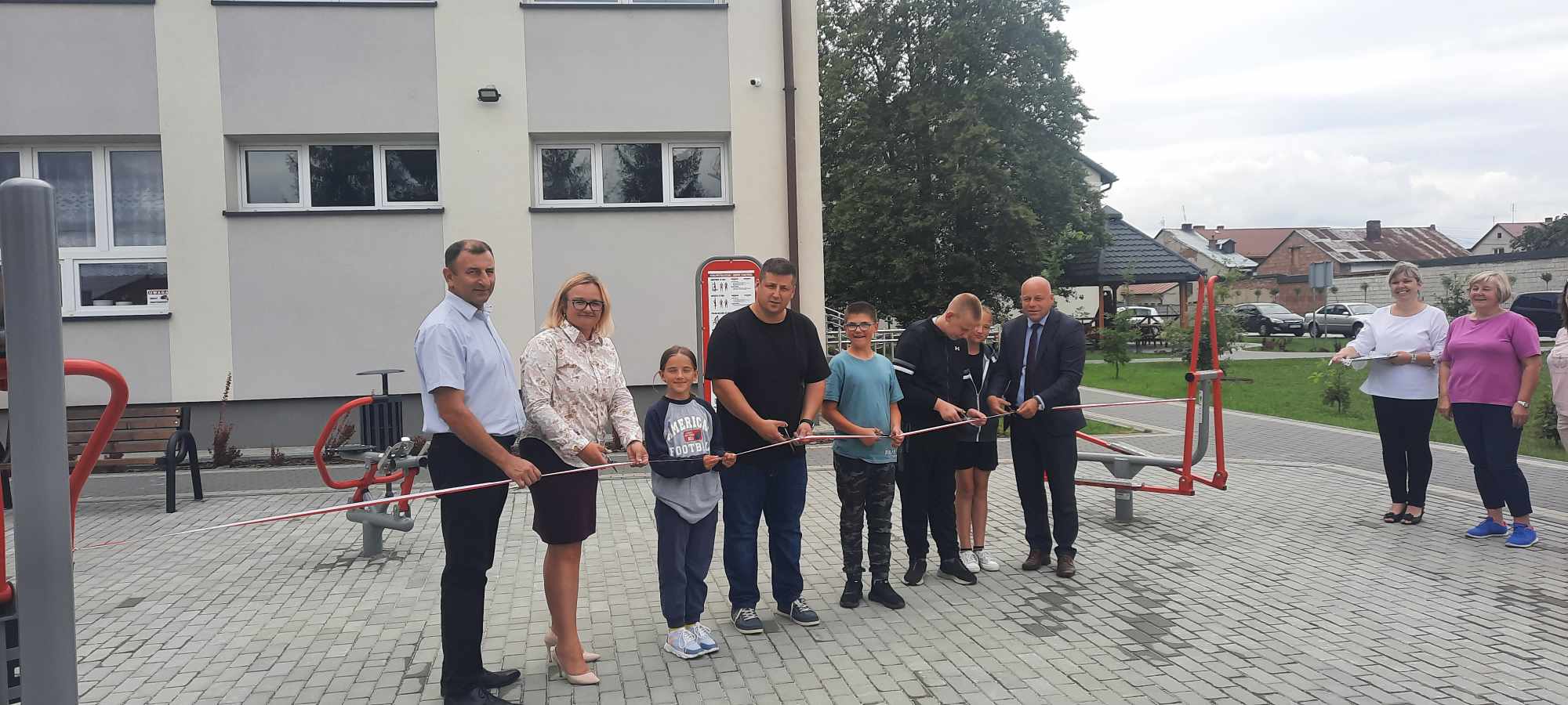 Organizacja infrastruktury rekreacyjnej i wypoczynkowej przy obiektach Szkoły Specjalnej Przysposabiającej do pracy w Ulanowie