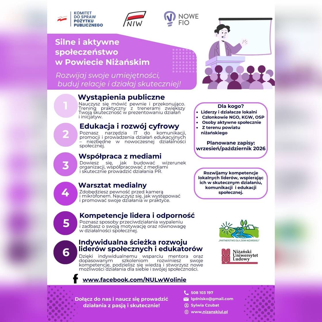 Nowy cykl warsztatów dla lokalnych liderów