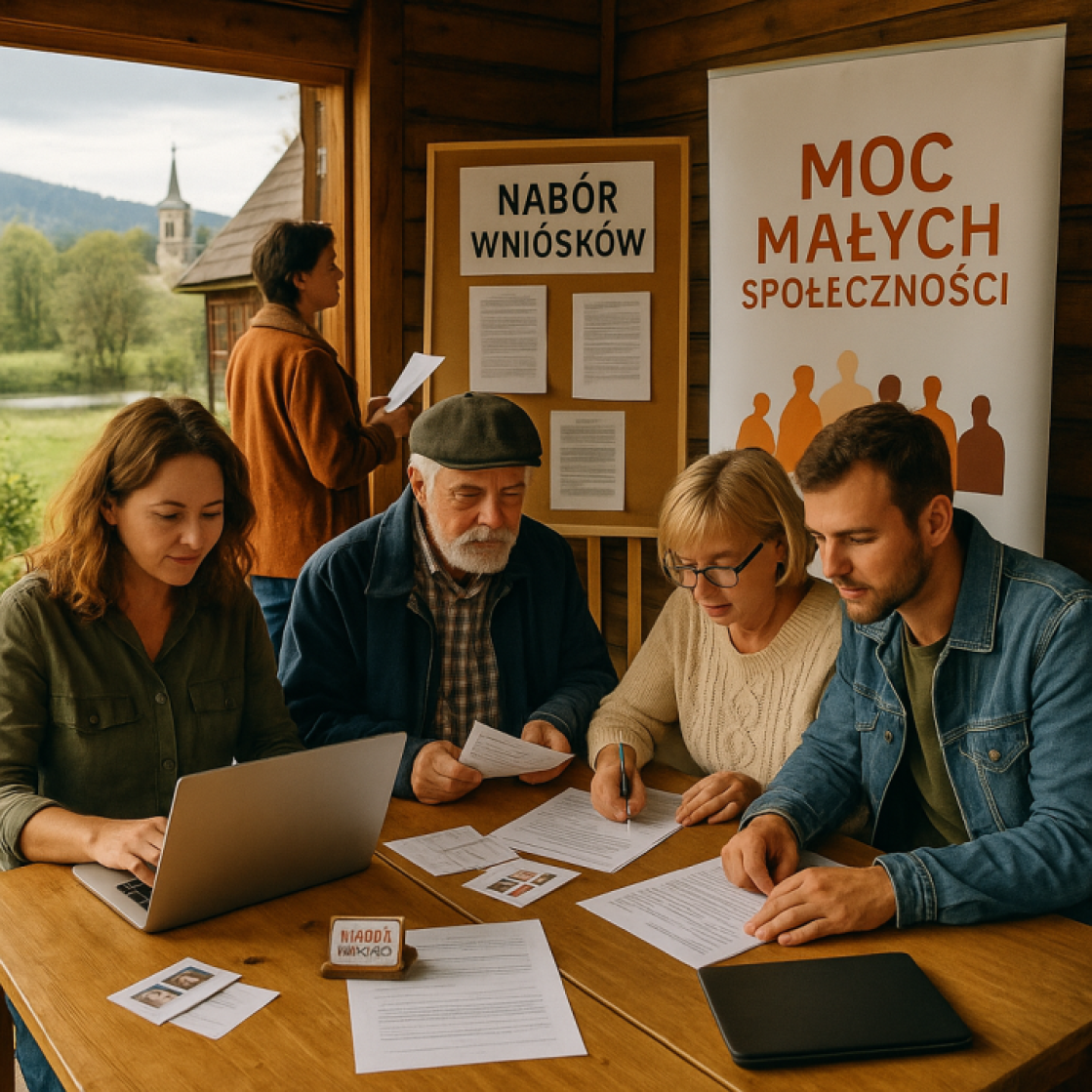 Nabór wniosków - KONKURS Podkarpacka Moc Małych Społeczności