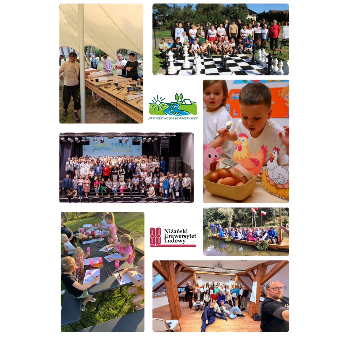 Projekty realizowane przez LGD „Partnerstwo dla Ziemi Niżańskiej” w 2025 roku.